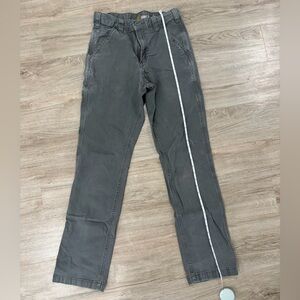 Carhartt Gray Cargo Relaxed Fit Work Pants - Men’s Size 30x34